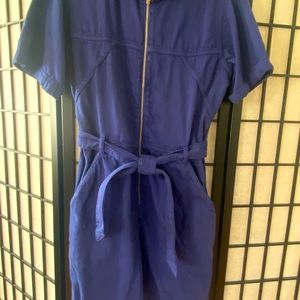 Reformation Indigo twill romper